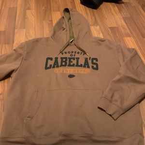 Cabelas hooded sweatshirt